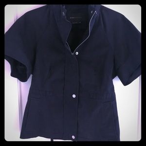 Bcbg Maxazria Navy Jacket Xxs - image 1